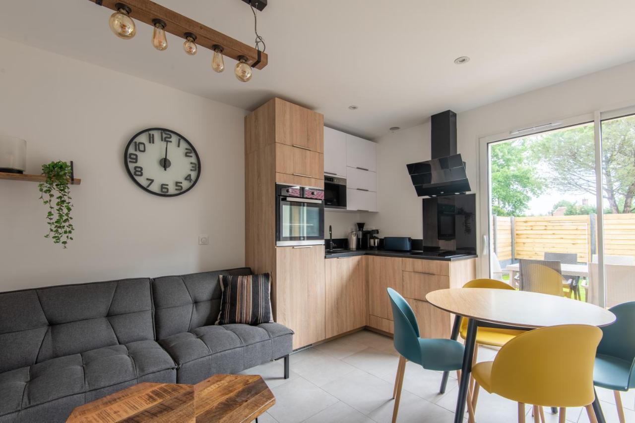 Maison Avec Jacuzzi Biscarrosse Bagian luar foto